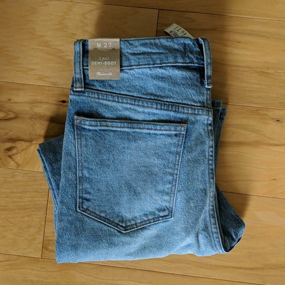 Madewell Cali Demi-Boot in Fitzgerald Wash
